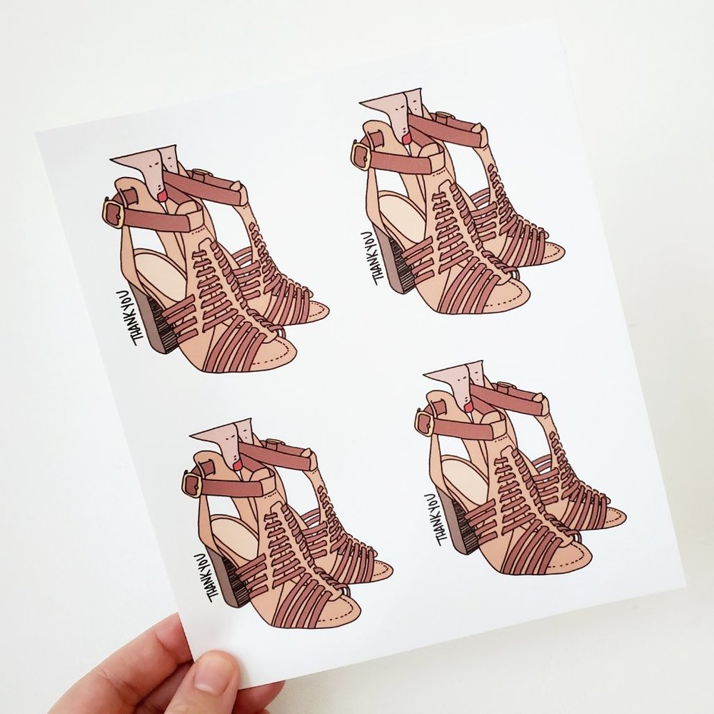 LB022 Shoe Lover Poshmark Stickers [Price Firm] - Picture 5 of 8